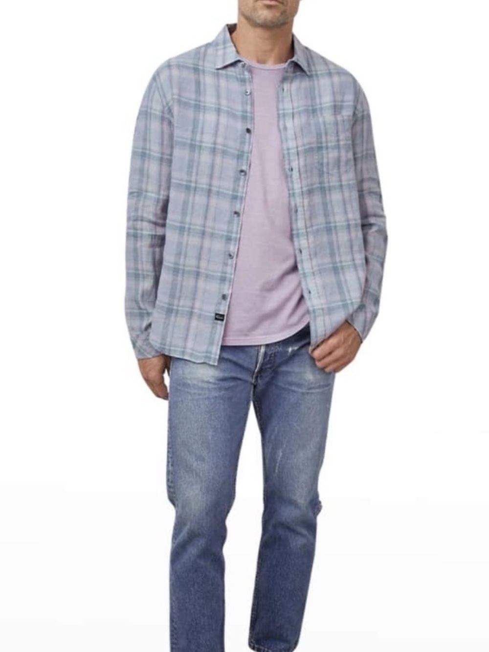 Rails Havana in Cerulean Jewel Plaid Button Down Shirt XL NWT